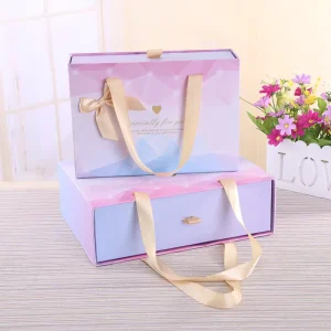 Customized Exquisite Gift Box High Quality Paper Packaging Boxes Various Printing Processes Accept Design logo