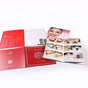Customized Folding Poster Commercial Printing Poster Offset Printing Paper Paperboard 250gsm Matte Art Paper Customized Color