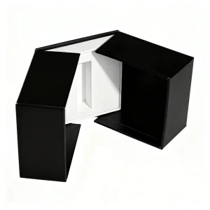 Customized Gift Custom Printed Logo Double Door Magnetic Lid Sealing Cardboard Packaging Box
