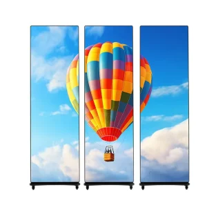 Customized High Brightness Indoor LED Poster Screen Commercial Advertising LED Poster Display