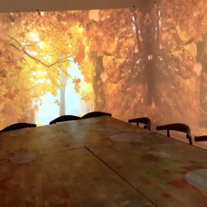 Customized Immersive Interactive Projection Space Solution Wall Floor Mapping System for Indoor Experience and Entertainment