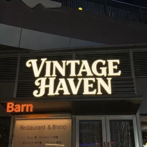 Customized LED Sign Letter Logo Design Signboard LED Illuminated Shop Name Outdoor Store Frontlit Signs for Business
