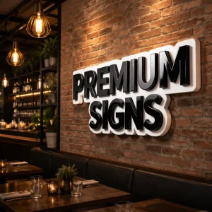 Customized Laser Cut PVC 3D Painted Wall Sign Baking Finish Business Logo Letters Office Reception Lobby Company Name Signage
