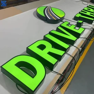 Customized Led Channel Letters Signs Outdoor Custom Shop Signboard Design Business Store Front Sign Signage for Shop