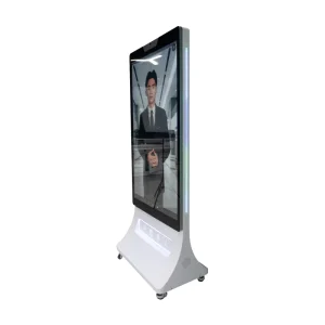 Customized Logo AI Digital Human Interactive Terminal Kiosk for Government Trainer with DeepSeek R1 Simulator Custom Workflow