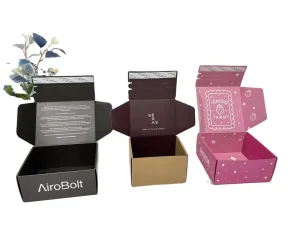 Customized Logo Paper Box Paper Package with Lamination Widely Used in Cosmetics Shopping Shipping Precious Items Personal Cares