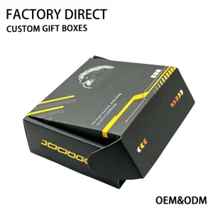 Customized Logo Printed Corrugated Mailer Box Paper Shipping Packaging Box Folding Cardboard Packaging Box for Clothes Packaging