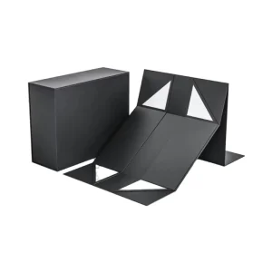 Customized Magnetic Gift Packaging Box with Embossing and Matt Lamination Custom Logo on Paper Cardboard