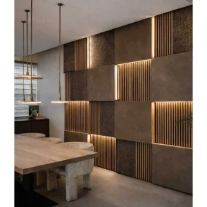 Customized Millwork Eco Soundproofing Studio Room MDF Solid Wood Acoustic Sound Insulation Board High Frequency Sound Absorption