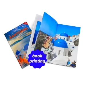 Customized Offset Paper Brochure Printing Service with Film Lamination Soft Cover Custom Sizes Prices