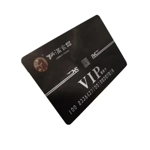 Customized Offset Printed Gold Stamp Loyalty VIP Membership Warranty Card PVC Business Gift Cards Magnetic Stripe Embossed