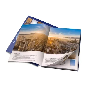 Customized Offset Printing Product Introduction Manual Company Profile and Magazine Printing