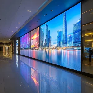 Customized P3.076 Indoor Led Screen Electronic Signs Led Display Front Maintenance Led Screens Indoor With Spot