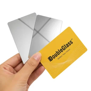 Customized PVC Plastic Business Mirror Finish Business Luxury PVC Cards with Offset Printing and Custom Logo