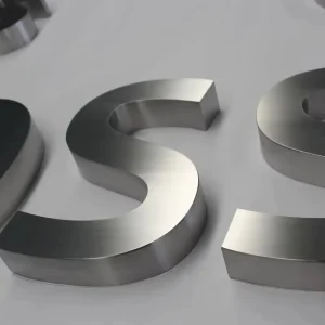 Customized Painted Stainless Steel 3D Engraved Letters Logos LED Neon Advertising Parks Schools Multi Colors Outdoor Wall Mount