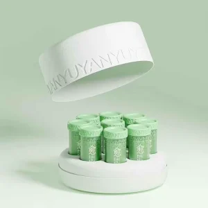 Customized Paper Bottle Environmentally Friendly Degradable Bagasse Pulp Molding Cosmetic Packaging