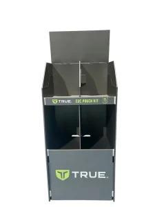 Customized Paper Floor Display Stands Featuring Quick Installation Suitable for In-store Display
