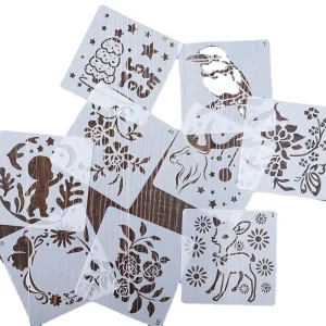 Customized Plastic Stencils Art Painting Template Eco friendly Drawing Stencils for Decoration