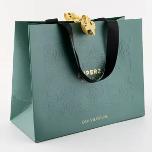 Customized Print Luxury Gift Paper Shopping Bag Packaging With Your Own Logo for Clothing Small Business