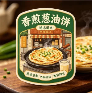 Customized Printed Logo Product Labels Stickers Snacks Food Plastic Product Labels