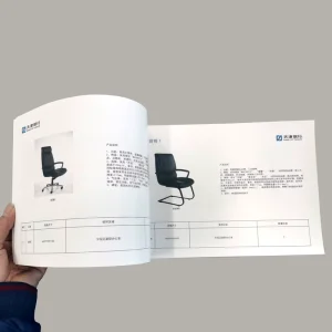 Customized Printing Lamination Binding Saddle Stitch Advertising Brochure Flyers Leaflet Booklet Printing