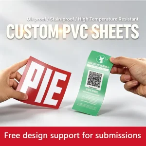 Customized Printing of Adhesive Advertising Stickers Transparent Certificates QR Codes Trademark Stickers and Label Stickers