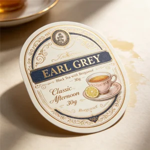Customized Product Labels Stickers Gold Stickers Paper Rolls Customized Printing Logo Labels Stickers