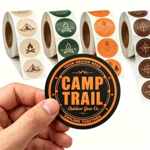 Customized Product Labels, Stickers, Gold Stickers, Paper Rolls, Paper