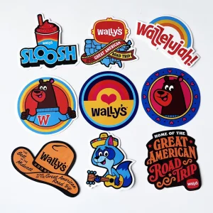 Customized Round Business Logo Waterproof Vinyl Product Labels Stickers