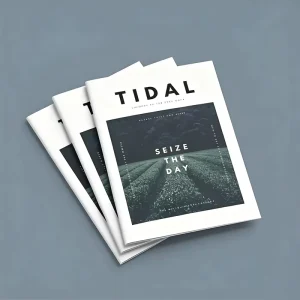 Customized Size Softcover 8.5″x11″ Magazine Catalogue Brochure Printing With Logo