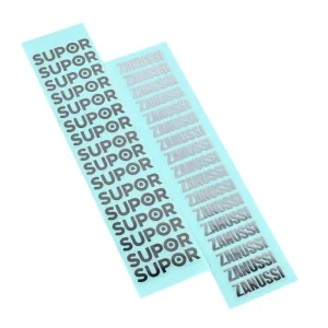 Customized Thin Metal Letter Electroforming Label Stickers for Mechanical Equipment Household Appliances Furniture Car Labels