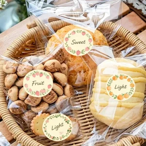 Customized Waterproof Business logo Label Suitable for Bread and Food Gifts Customized Sticker Sales