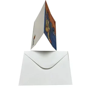 Customized Waterproof Coated Paper Thank You Greeting Cards