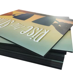 Customized White PVC Foam Board Display with UV Printing for Poster Banner Logo