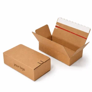 Customized Zipper Style Folding Packaging Box, Colored Express Paper Box, Product Outer Box, Kraft Paper Corrugated