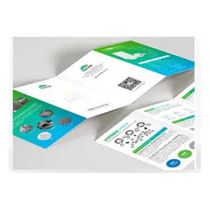 Customized and Price Tri folded Flyer Leaflets Booklet Brochure