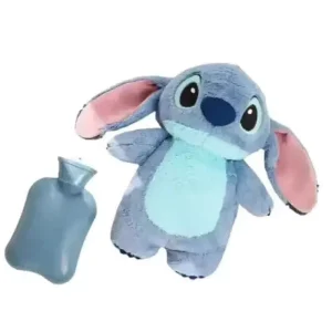 Cute Plush Cartoon-Themed Hot Water Bottle for Unisex Use Polyester Material 31cm-50cm Size 0-24 Months
