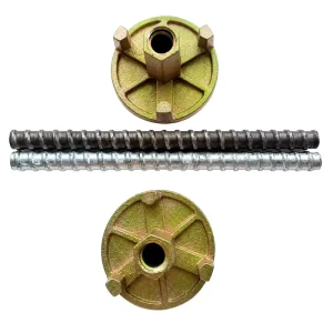 D16 40Cr High Strength Formwork Tie Rod Factory Direct Galvanized Template Pull Rod for Concrete Formwork