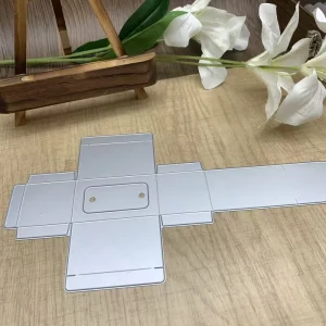 DIY 3D Gift Box Metal Die Cut Embossing Template Tool for DIY Scrapbooking Paper Cards and Photo Album Craft Decoration