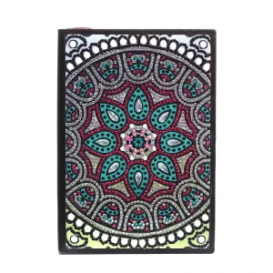 DIY Diamond Cartoon Mandala Flower Diamond Embroidery Art Special Shaped Diamond Book Mosaic Gift
