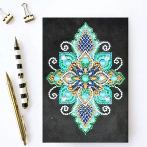 DIY Diamond Notebook Cartoon Owl Picture Diamond Embroidery Mosaic Special Shaped Diamond Mandala Book Art