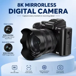 DLC DC226 Dupe Multi Filter Scenery Shooting Digital Camera Dual Soni Sensor HD HDMI Output Portable Travel Pocket Video Camera