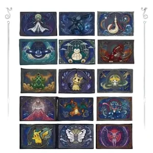 DW Hand Drawn Artboard Custom Anime Birthday Decoration Gift Card BoardGame Cards Carte