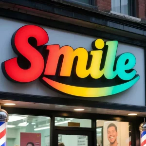 Daco Sign LED Storefront Illuminated Signage Customized Acrylic IP65 Waterproof Advertising Direction Lighting Decoration