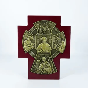 Decoration Exquisite Wood & Alloy Religious Icons Church Decoration Jesus Orthodox Icon for Gifts Package