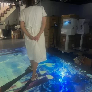 Defi Mobile Lidar Version Software Interactive Floor System Desktop Projection Display