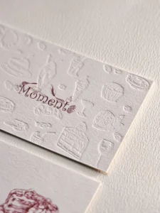 Design Business Card Supports UV Printing Embossing and Uses Cardboard and Cotton Paper for Enterprise Business Cards