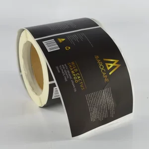 Design Gloss Lamination Custom Vinyl Stickers Print Label for Hair Products