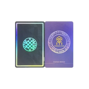 Design Logo ID Membership Holographic Material PVC Card Writable 13.56MHz NFC Card