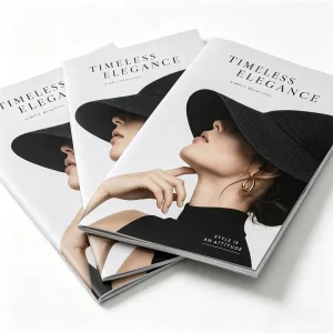 Designer Magazine and Brochure Printing Service with Art Paper